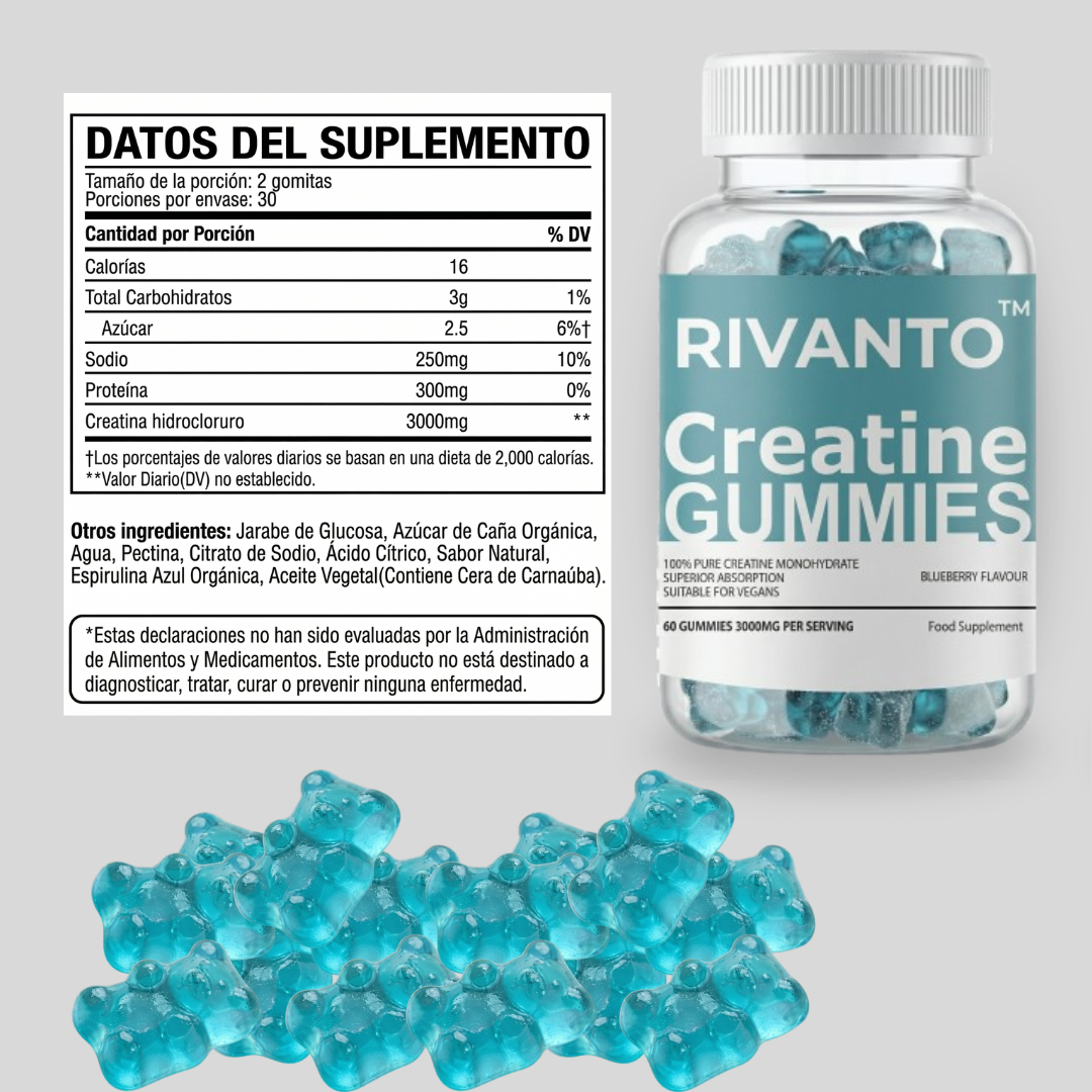 Creatine Gummies | Más Fuerza, Más Rendimiento y Menos Excusas