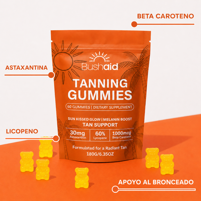 Gomitas bronceadoras para que el verano dure más en tu piel